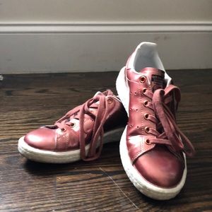 Gold Ultra Boost Sneakers